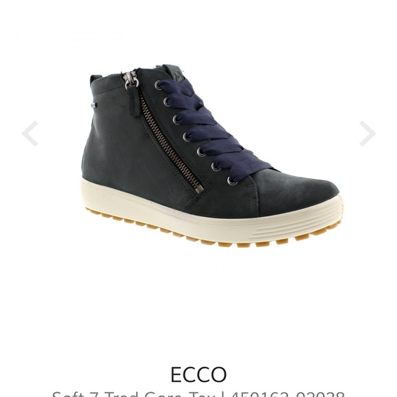 Women's ECCO Soft 7 Tred GORE-TEX High Top Sneaker- Leather size 9 - Picture 15 of 15